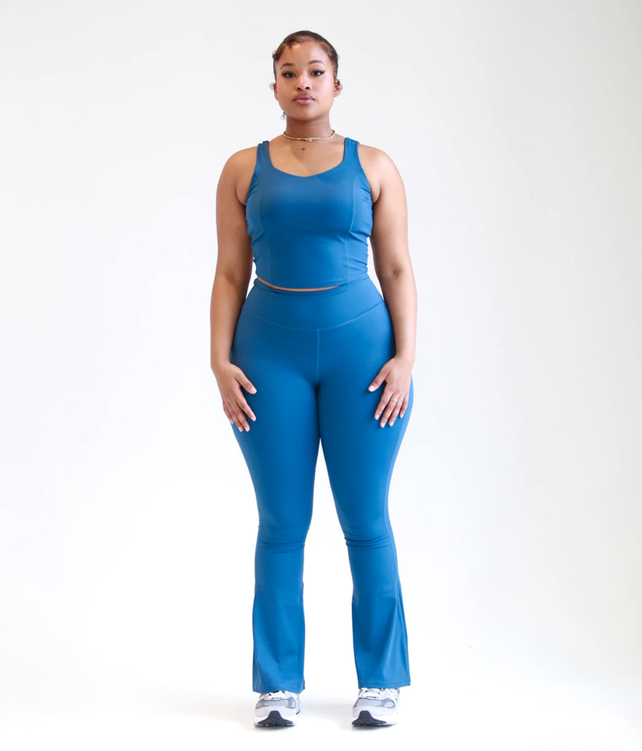 KAYANITE  MINI-FLARED LEGGINGS